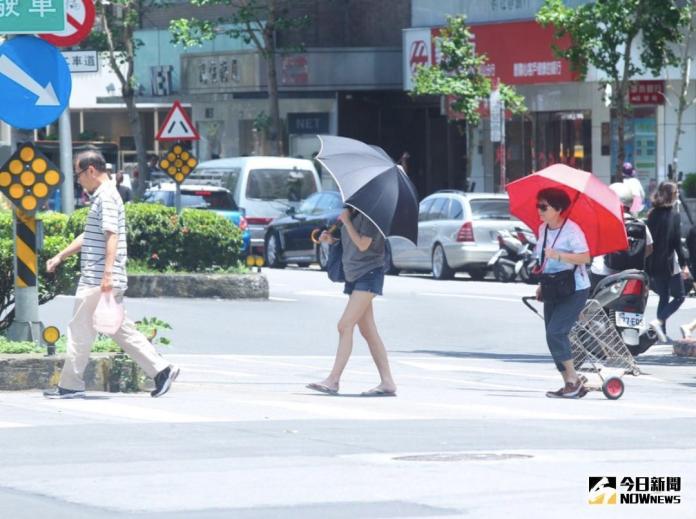 ▲隨著暑假到來，好天氣的高溫真的燙到快變紫色，繼日前桃園蘆竹飆出39.1度的高溫後，今（3）日桃園蘆竹又再度於中午飆上39.2度。（圖／NOWnews 資料圖片）
