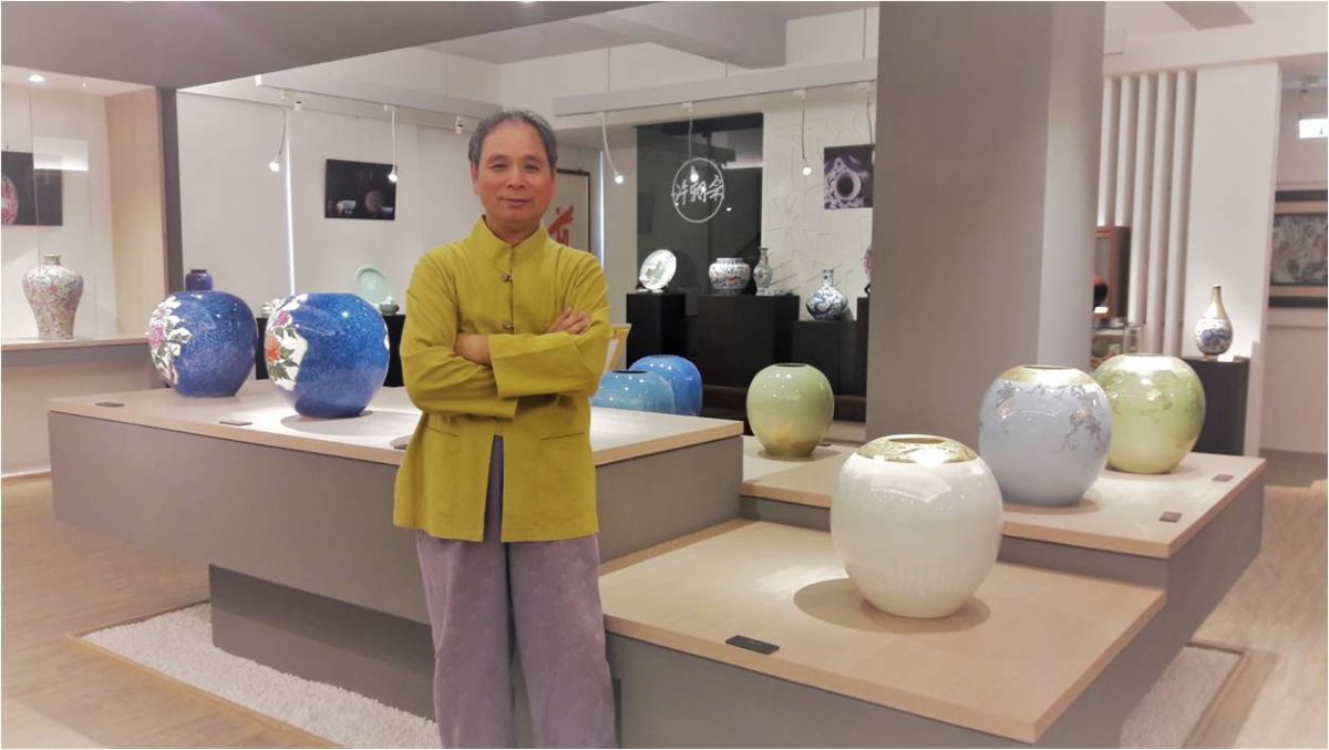 ▲澳洲神秘富豪開天價，為了臺灣許朝宗大師九件瓷器。（圖／公關照片）