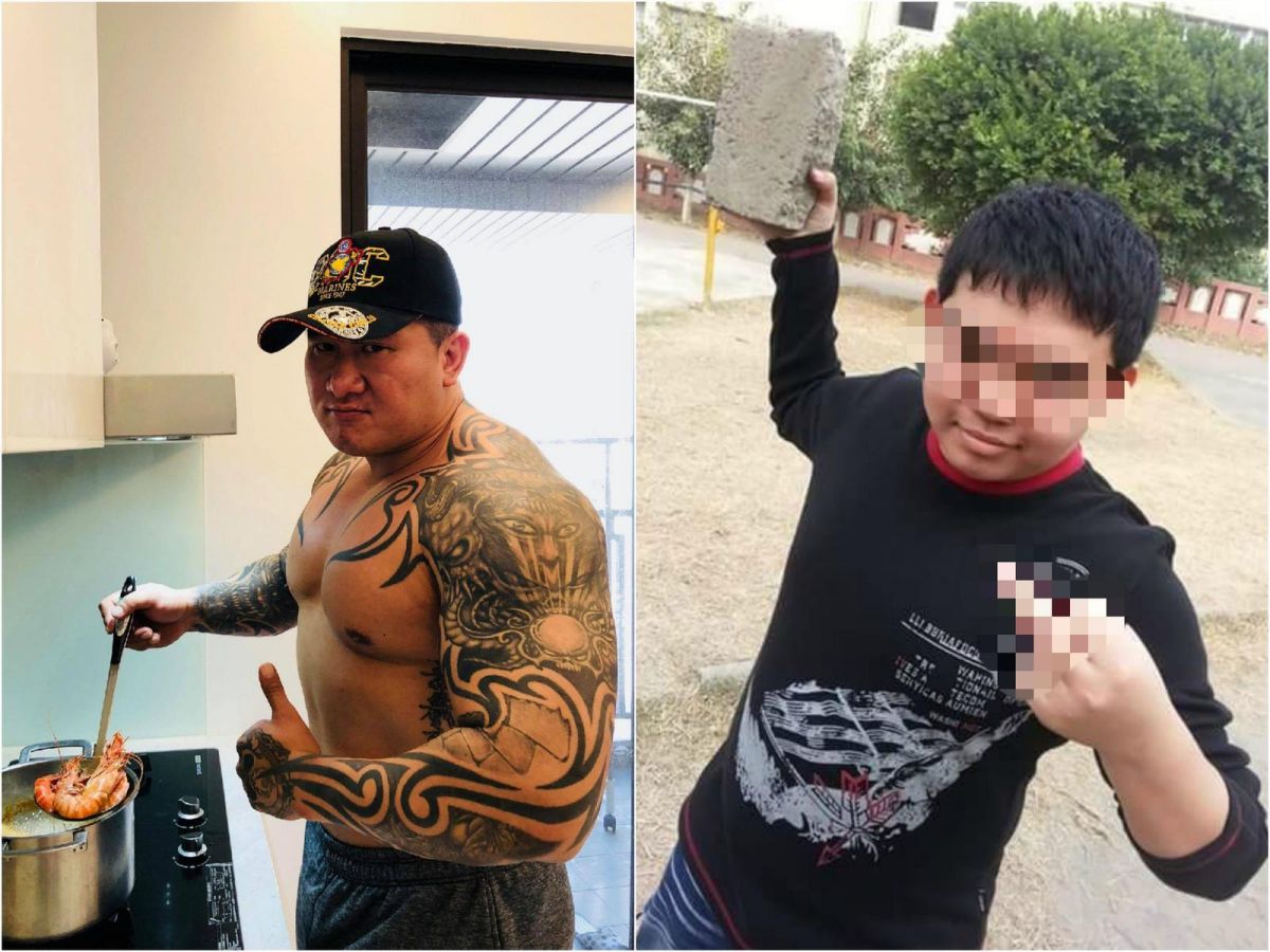 ▲「高雄南霸天」嗨跳辣台妹，館長吃雞排笑：「對節拍啦！」（圖／翻攝自臉書）