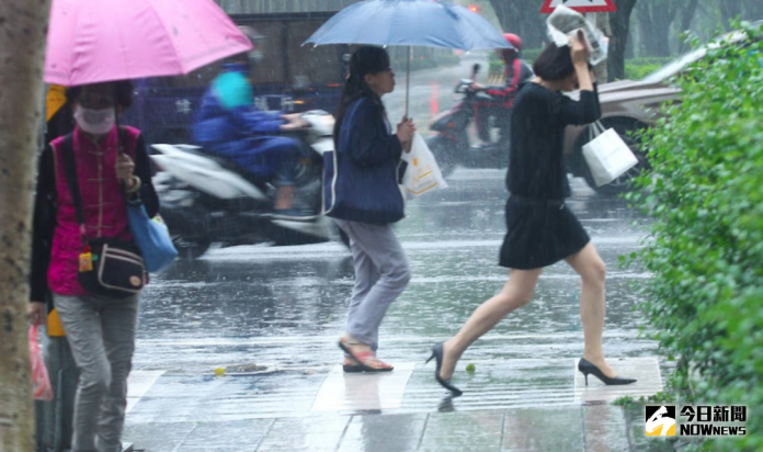 今日天氣／中南部5縣市大雨特報　周末颱風影響北部有雨
