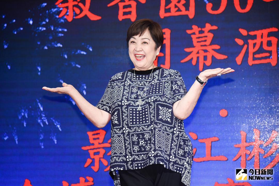 ▲甄珍出席餐廳開幕記者會。（圖／記者陳明安攝，2018.07.21）