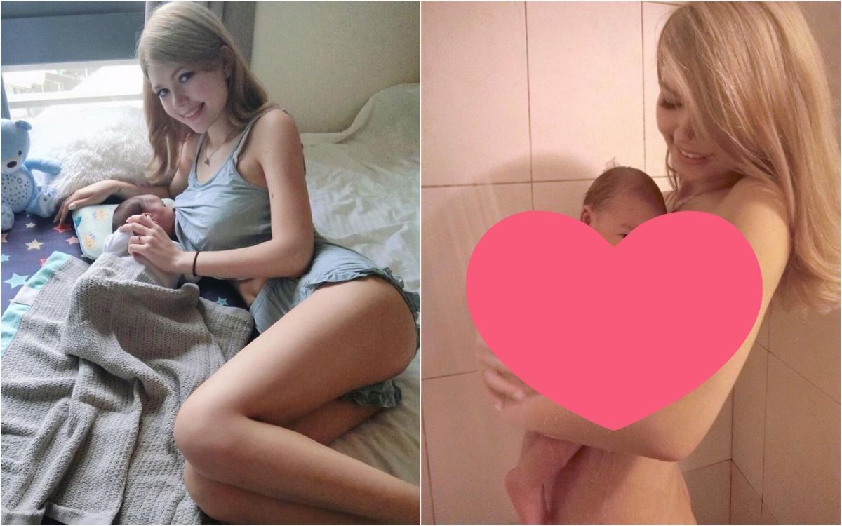 ▲陳怡伶21歲就當年輕辣媽。（圖／翻攝陳怡伶臉書 , 2018.07.21）