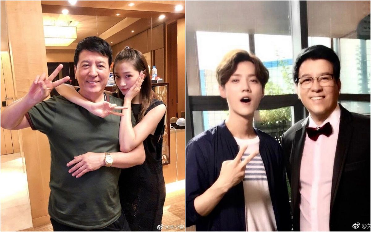 ▲關曉彤爸爸宣傳新戲之餘，也打破小倆口分手傳言。（圖／翻攝關少曾微博 , 2018.07.21）