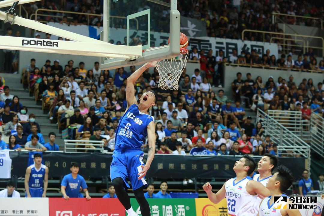 ▲第40屆瓊斯盃中華藍劉錚。（圖／記者葉政勳攝 , 2018.07.21）