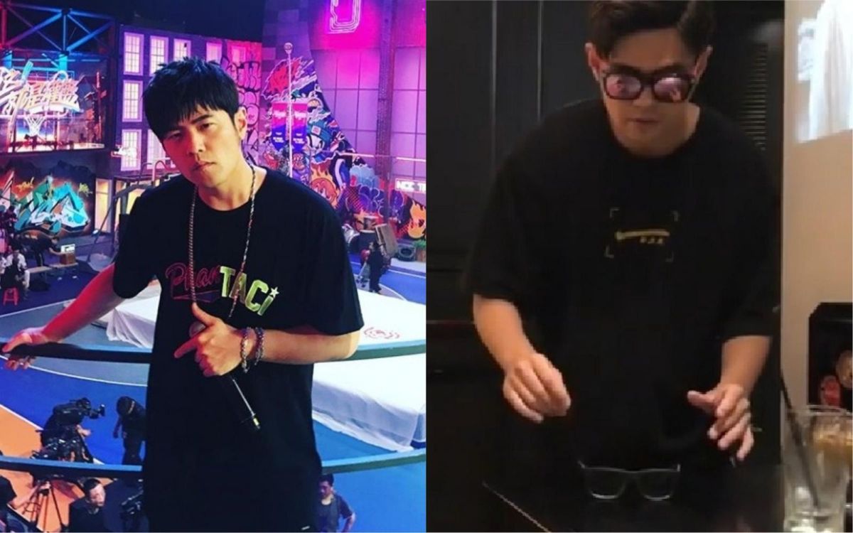 ▲周杰倫笑說自己是「被歌唱事業耽誤的魔術師」。（圖／翻攝黑人IG , 2018.07.24）