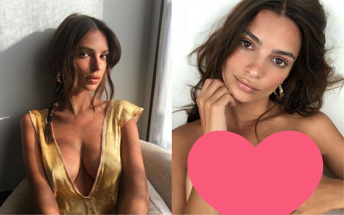 ▲瑞特考斯基大露巨乳。（圖／翻攝艾蜜莉瑞特考斯基 IG , 2018.07.25）