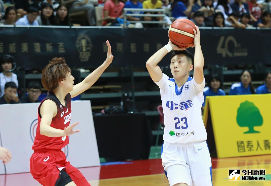 ▲瓊斯盃女籃中華藍彭詩晴。（圖／記者葉政勳攝 , 2018.07.25）