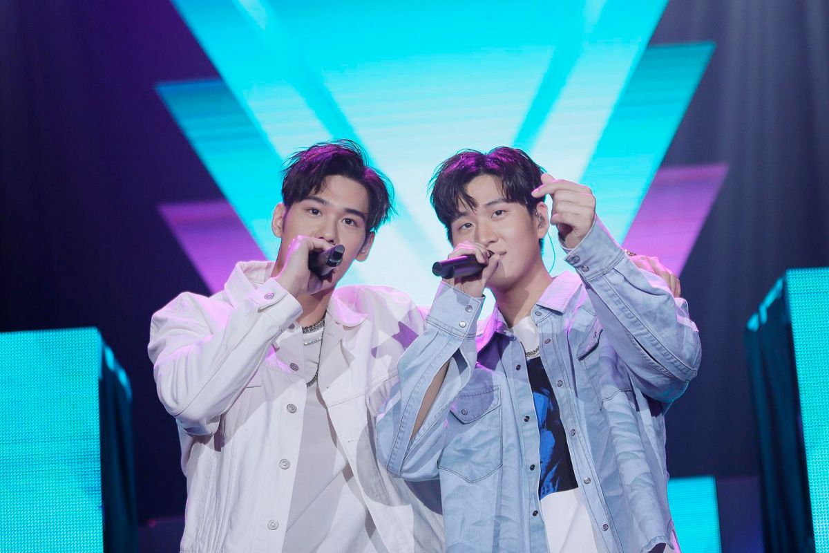 ▲周興哲（右）終於透露與女主播的戀情近況。（圖／索尼音樂提供 , 2018.07.26）