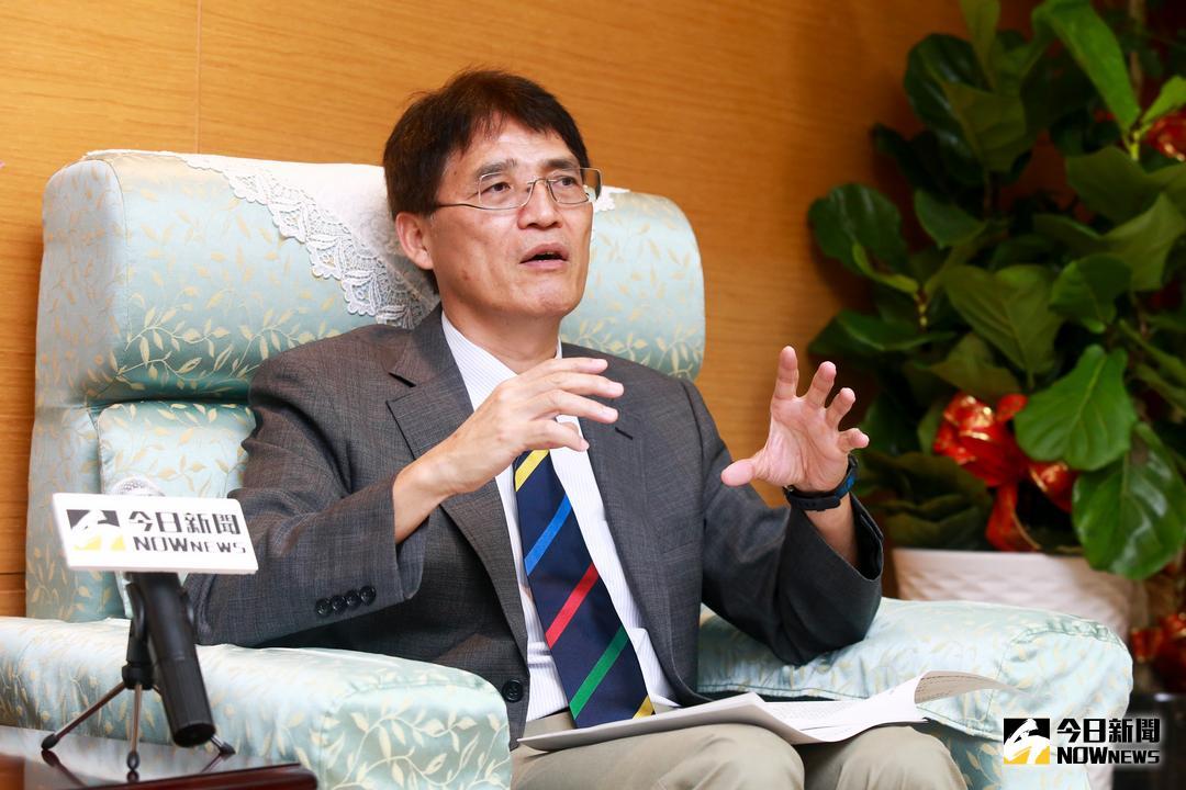 ▲ 體育署長高俊雄接受NOWnews專訪。（圖／記者葉政勳攝 , 2018.07.27）