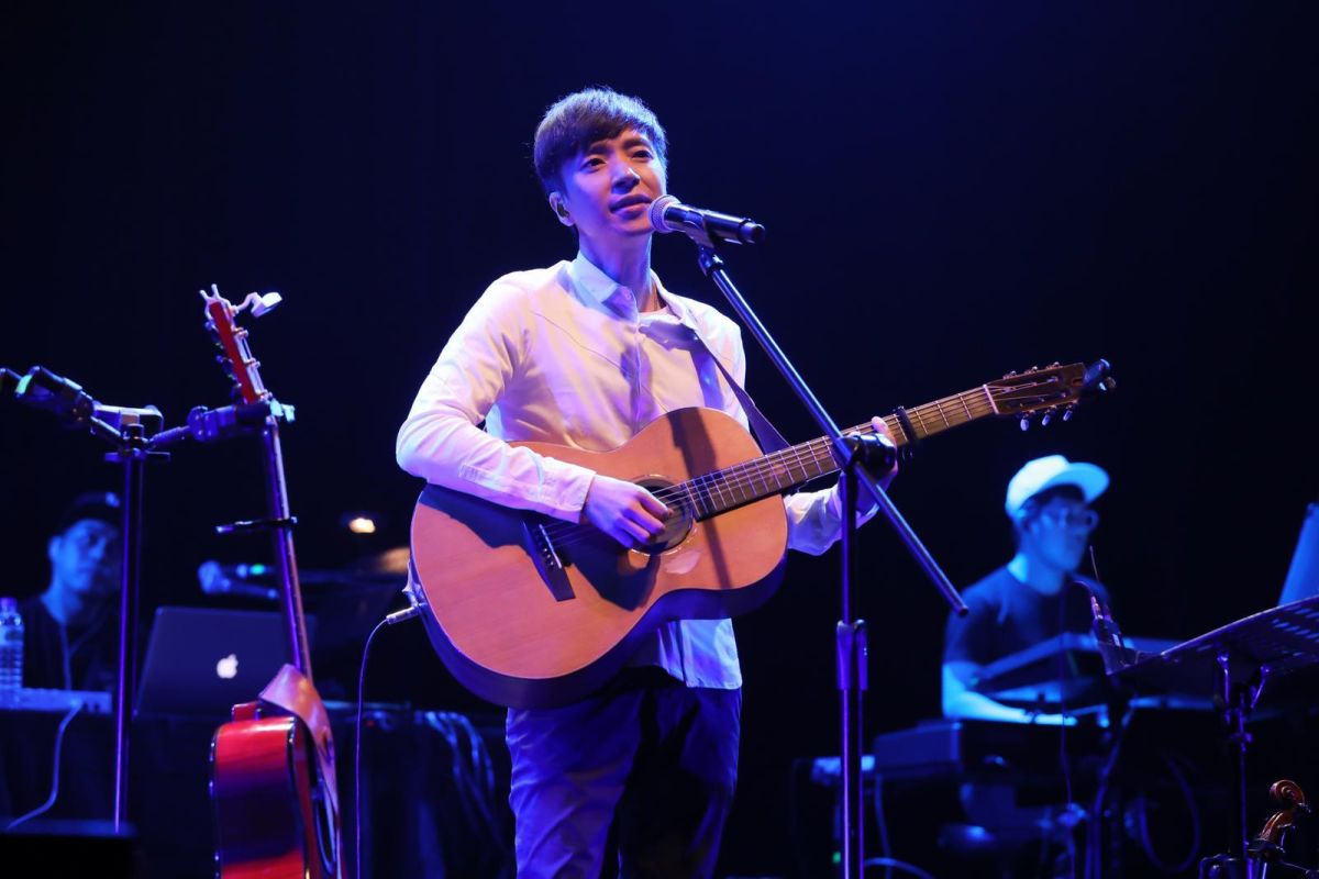 ▲李劍青大嗑台中美食，（圖／相信音樂提供 , 2018.07.27）