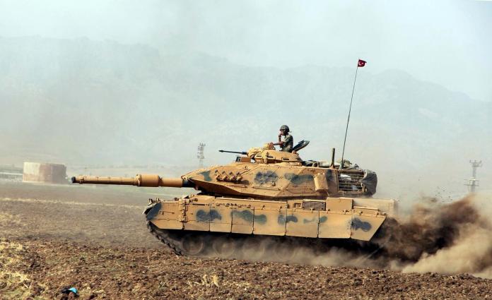▲土耳其M60T戰車，可說是國際市場上最成功的M60升級方案。（圖／達志影像 ／美聯社\\)
