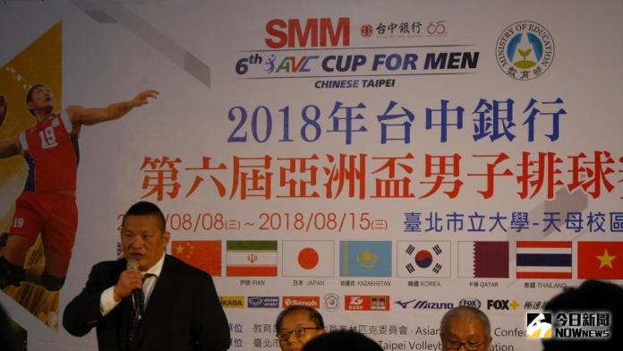 ▲亞洲盃男子排球賽，中國隊取消來台。（圖／吳政紘攝）