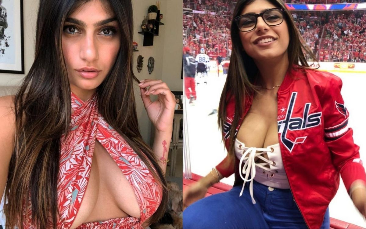 ▲米婭覺得被比賽用球打中胸部，非常值得。（圖／翻攝Mia Khalifa IG, 2018.07.31）