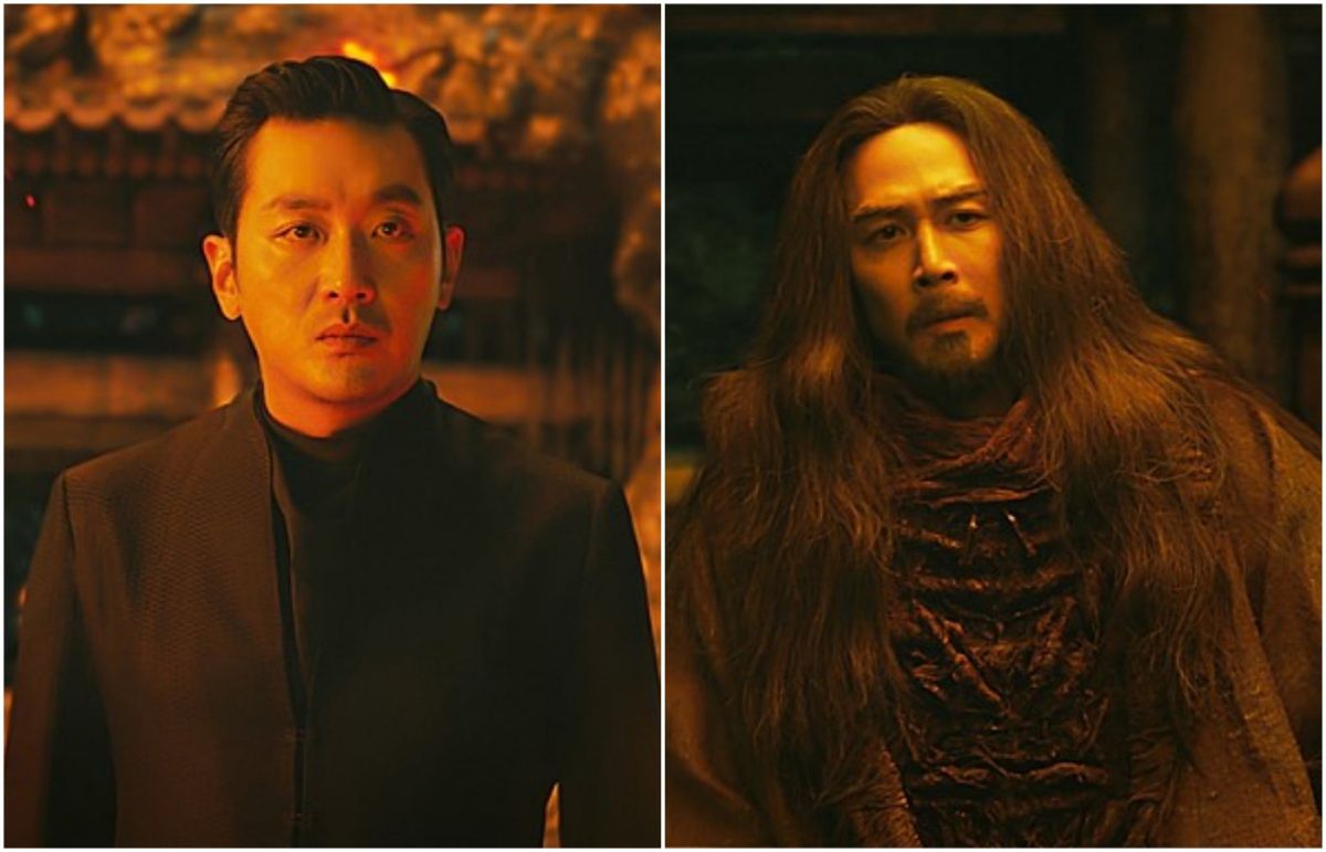 ▲河正宇（左）稱「閻羅王」的造型很有魅力。（圖／Naver電影 , 2018.7.31）