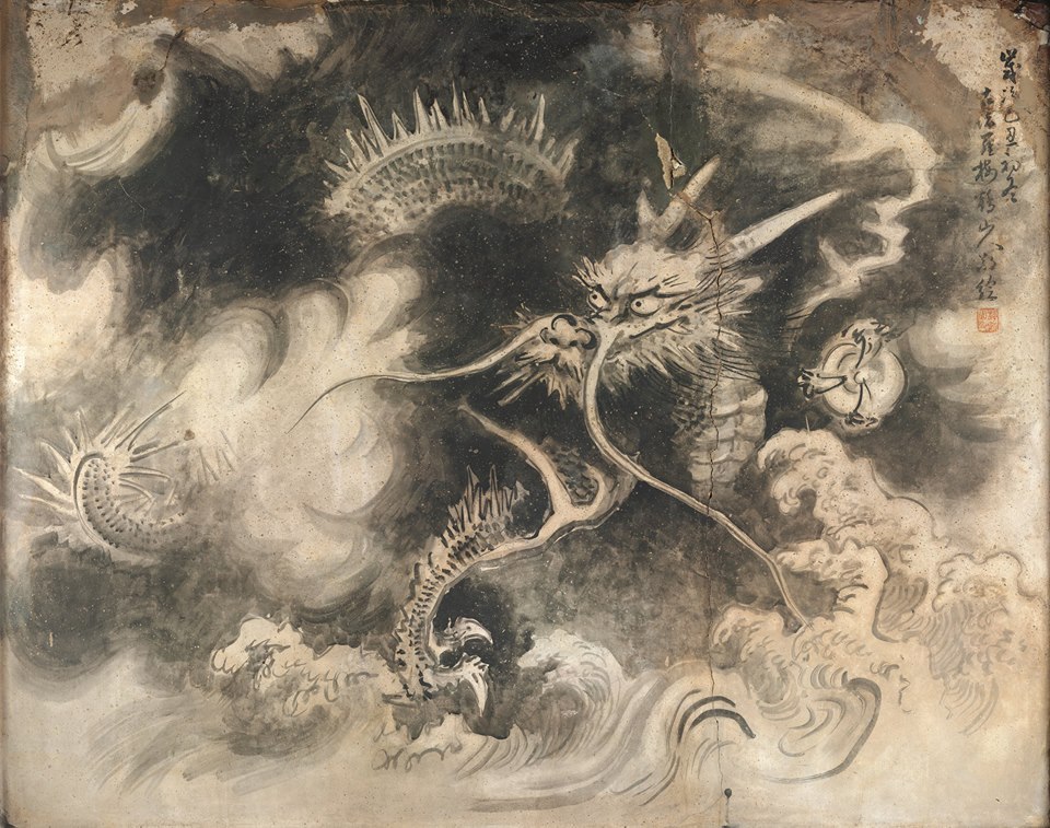 台灣少見濕壁畫　就在嘉義百年古剎慈龍寺（圖／保庇）