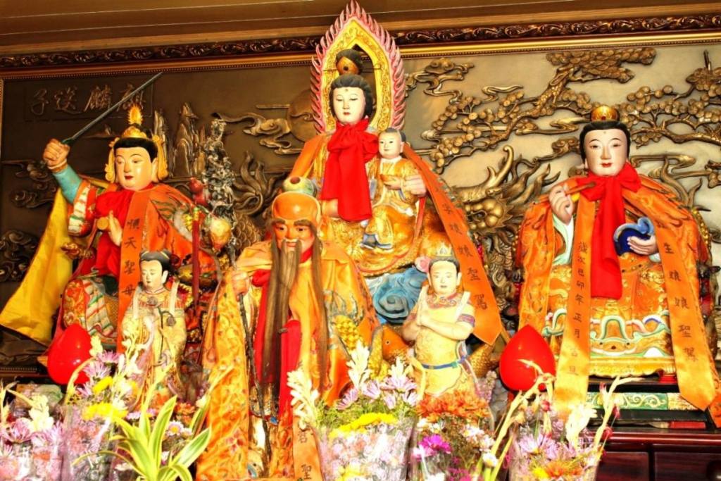 這個神明很少見／掌管八字的八字娘娘（圖／保庇）