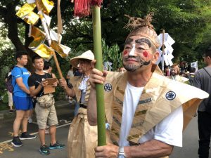 Hyoge祭的成員相當友善。（圖／連宜方攝）