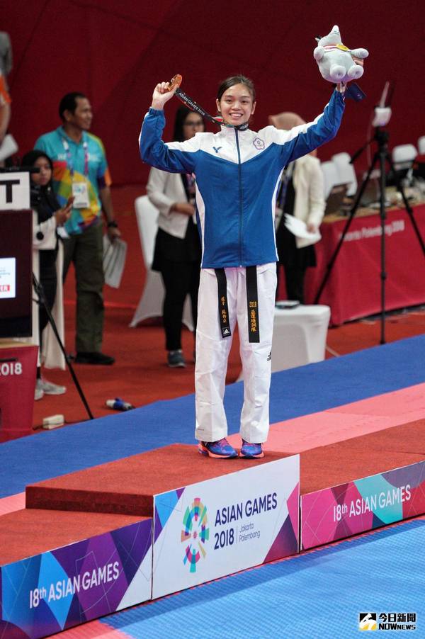 ▲亞運金牌、世大運雙金的跆拳女將蘇柏亞是我國東京奧運重點培訓選手。（圖／中華奧會提供）