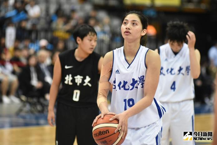 ▲UBA女子組文化大,徐玉蓮攻下19分。(圖/記者林柏年攝