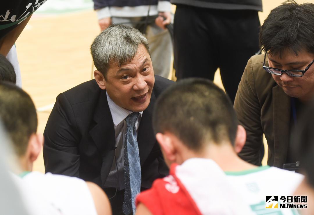 ▲松山高中總教練黃萬隆。（圖／陳明安攝 ，2018.03.11）