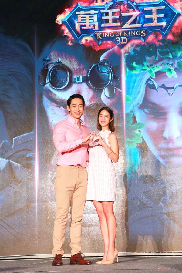 ▲微電影男女主角路斯明、莫允雯。（圖／公關照片）