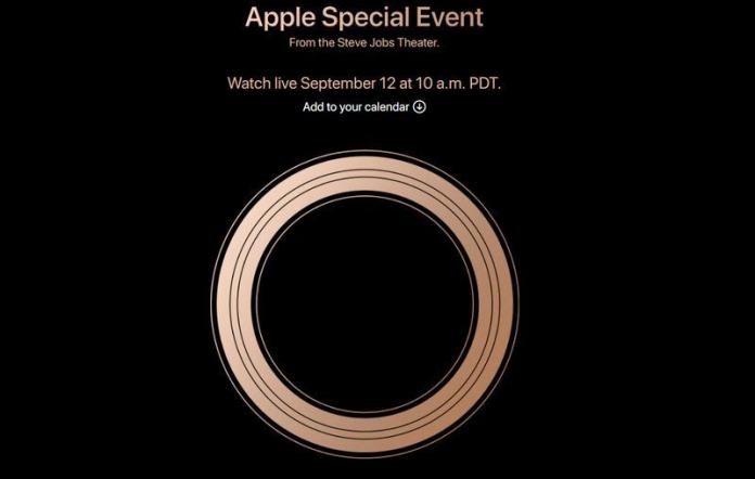 ▲蘋果新機即將在9月12日發表，圖為蘋果發出的邀請函。（圖／取自蘋果官方網頁）