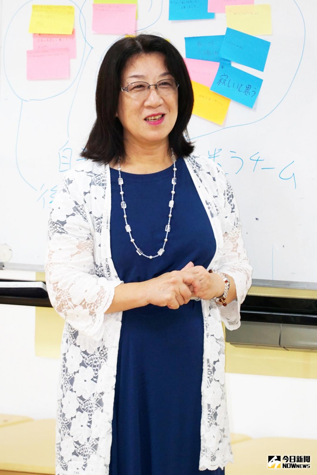 ▲大葉大學應日系邀請鳥取大學池田玲子教授來台授課，讓學生體驗日本的教學模式。（圖／記者陳雅芳攝，2018.08.29\\)