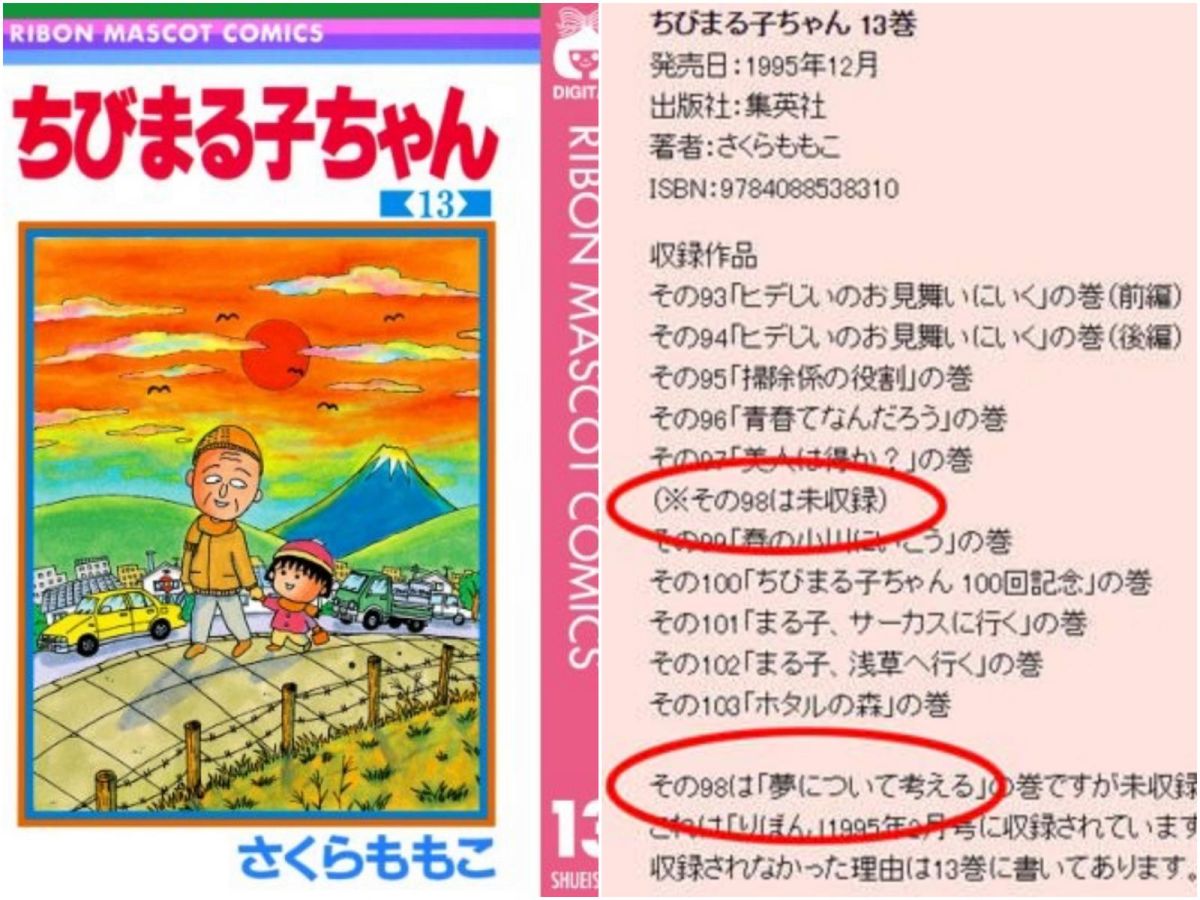 ▲《小丸子》被封印內容曝光！邪教徒入侵、小杉慘死成腐屍。（圖／翻攝自推特）