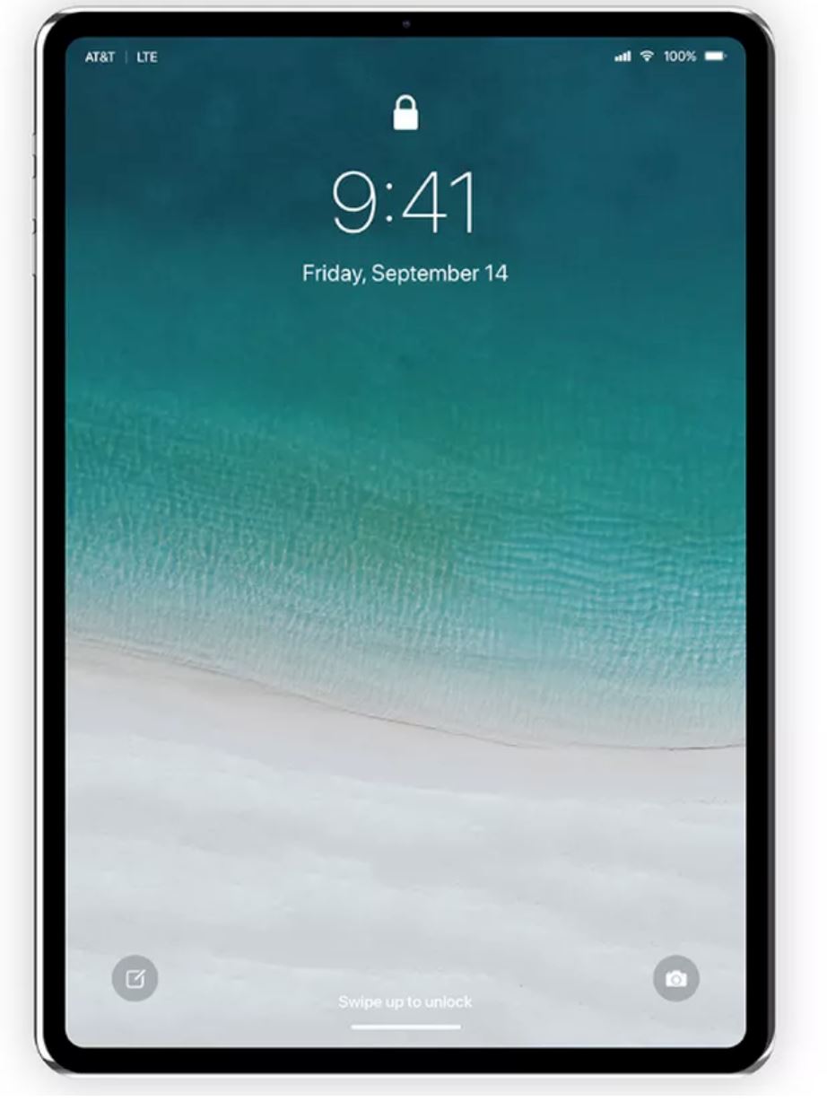 ▲2018 年蘋果將隨新 iPhone 推出全新 iPad Pro，於功能上搭載臉術辨識等，整體激似 iPhone X。（圖／翻攝網路）