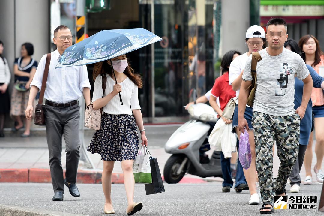 ▲今（ 6 ）日溫度依舊偏高，預測各地高溫普遍可達 33 至 36 度。（圖／ NOWnews 資料照）