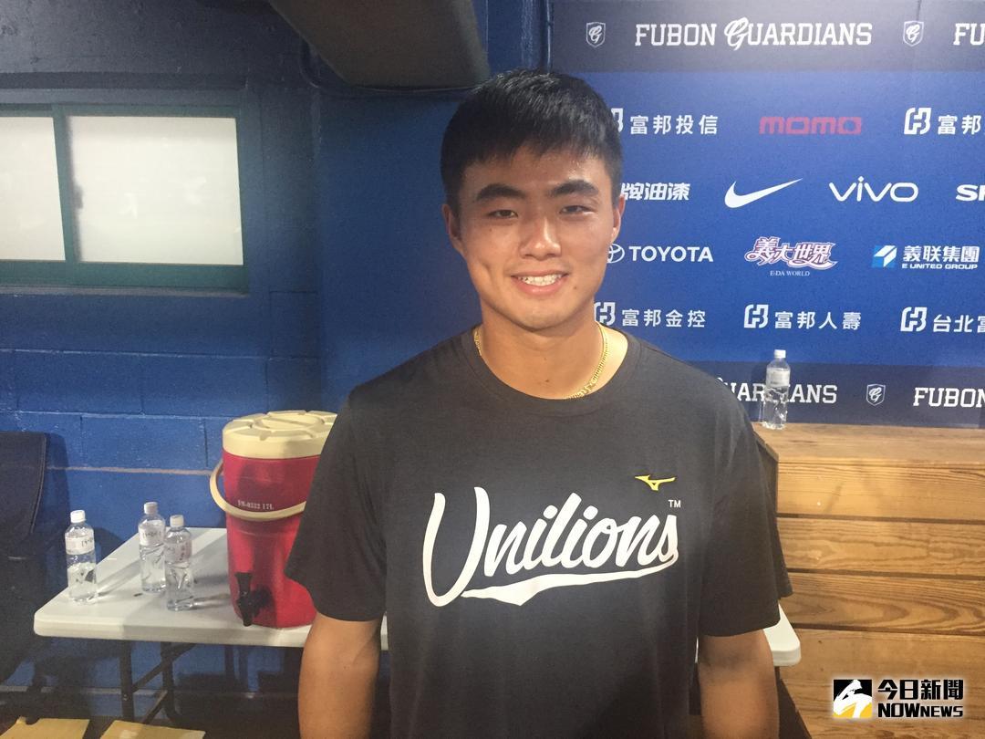 ▲獅隊投手施子謙當選賽後MVP（圖／劉祐廷攝 , 2018.05.20）