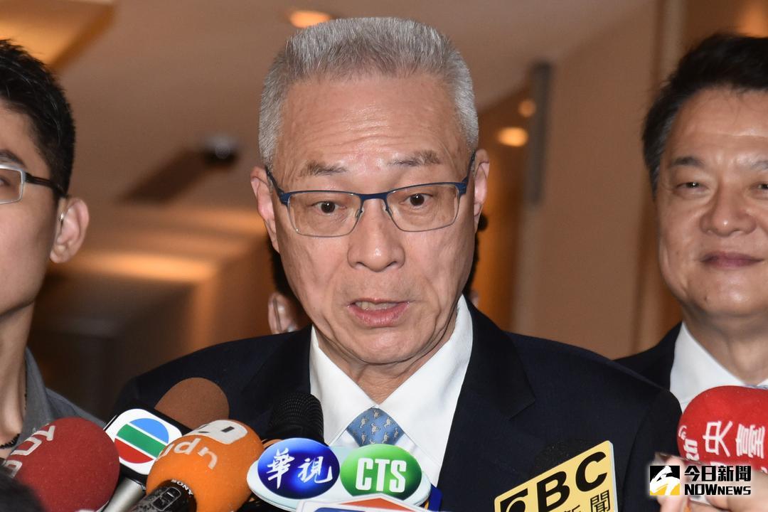 ▲國民黨主席吳敦義表示，自己最愛的國家，就是中華民國。（資料圖／NOWnews）