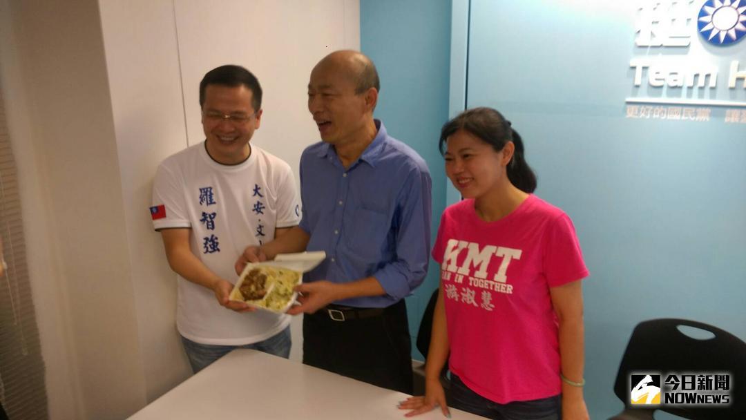 ▲國民黨高雄市長參選人韓國瑜（中）。（圖／記者戴祺修攝,2018.08.01）