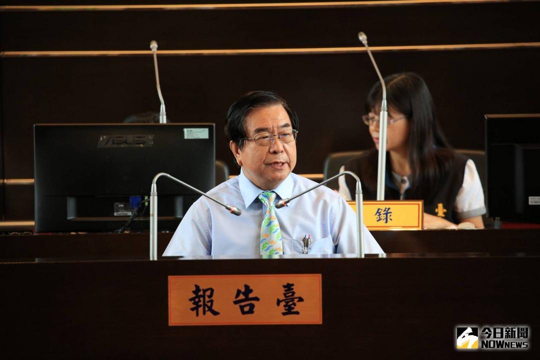 ▲財政局長林顯傾表示，目前台中市財政樂觀穩健（圖／柳榮俊攝 , 2018.8.1\\)
