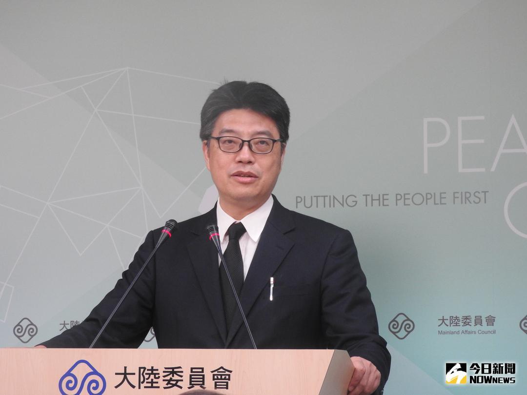 ▲金廈引水儀式如期舉辦，陸委會副主委兼發言人邱垂正表示，對於金門縣政府舉辦的自發性活動，陸委會給予尊重跟祝福，但不論是引水典禮或儀式，都跟金門、廈門簽訂的購水、供水契約內容沒有直接相關。（圖／林仕祥攝 , 2018.8.2）