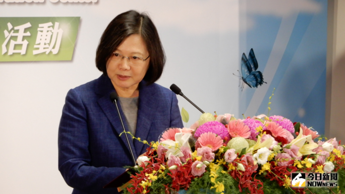 ▲總統蔡英文表示，政府短期目標放在2020年，要讓台灣有機跟友善耕作面積，至少達到1萬5千公頃，讓有機農業成為另一個台灣驕傲。（圖／NOWnews）
