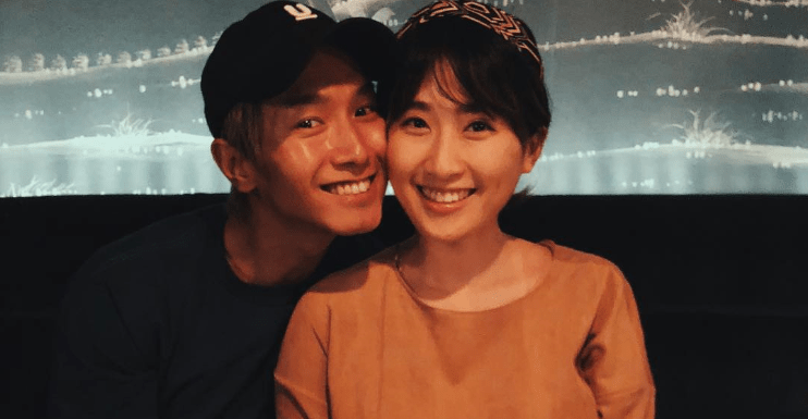▲香港歌手陳柏宇（左）與辣模符曉薇做人成功，即將迎來寶貝女兒。（圖／翻攝符曉薇IG , 2018.08.03）