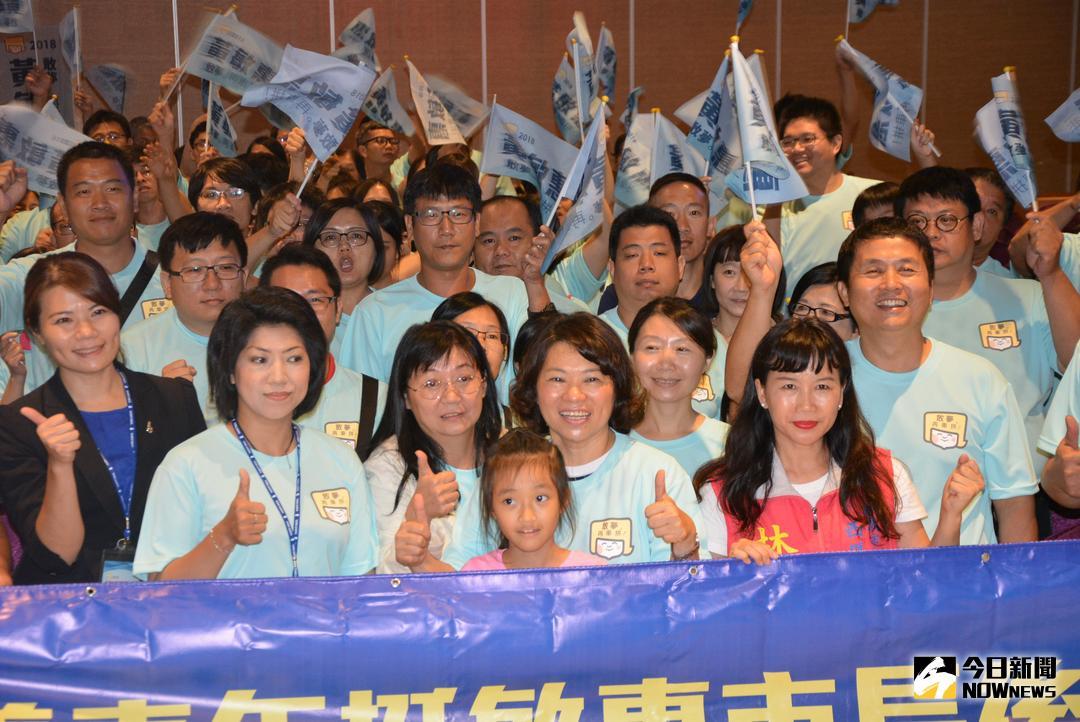▲嘉義青年挺黃敏惠後援會於3日晚間成立。（圖／記者郭政隆攝影2018.8.3）