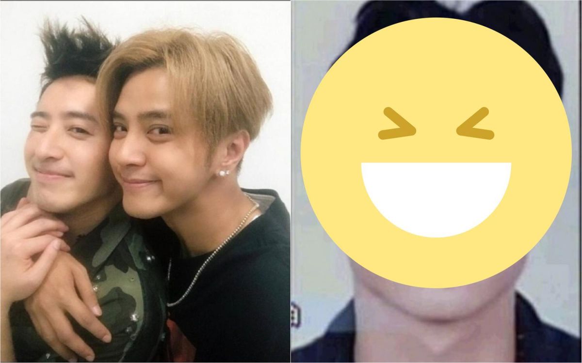 ▲潘瑋柏生日，羅志祥祝賀放上潘瑋柏中分照。（圖／翻攝羅志祥微博, 2018.08.06）