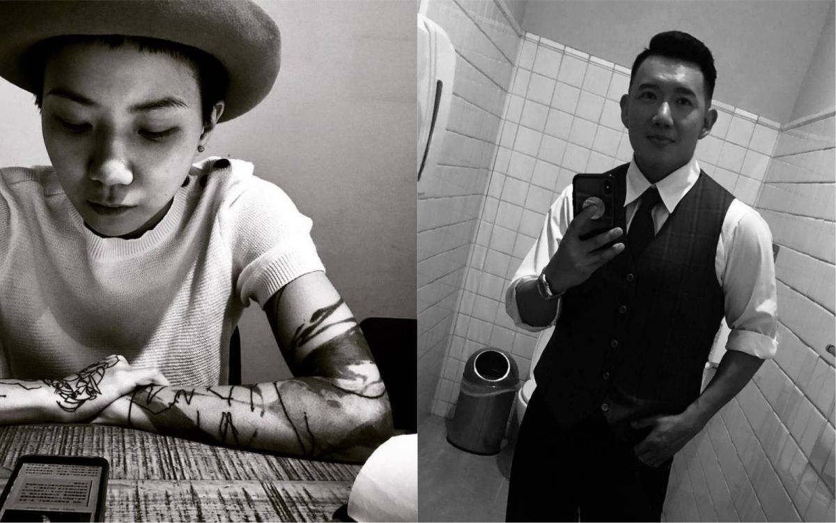 ▲歌手盧凱彤（左圖）驟逝，好友杜汶澤第一時間PO文悼念。（圖／翻攝盧凱彤、杜汶澤臉書，2018.08.06）