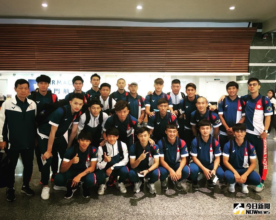 ▲亞運中華男足7日抵達印尼備戰10日首戰巴基斯坦。（圖／中華足協提供）