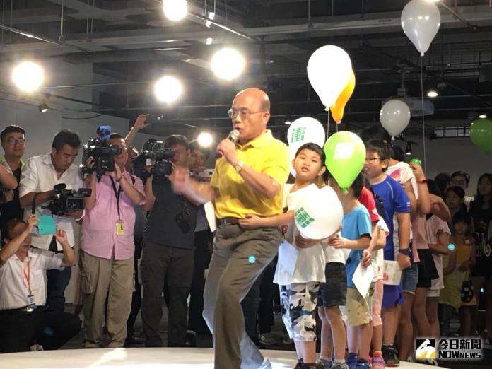 慶祝父親節　蘇辦搖身一變成為兒童遊樂場！
