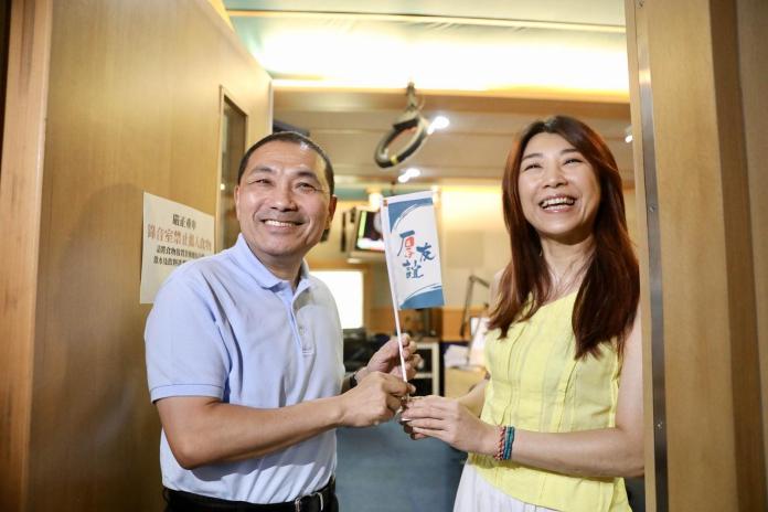 ▲國民黨新北市長參選人侯友宜今（8）日接受廣播節目專訪。（圖／侯友宜辦公室提供）