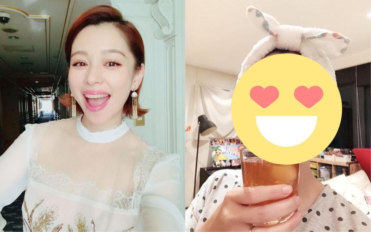 ▲女星徐若瑄的素顏照嚇倒一票網友。（圖／翻攝徐若瑄IG , 2018.08.13）