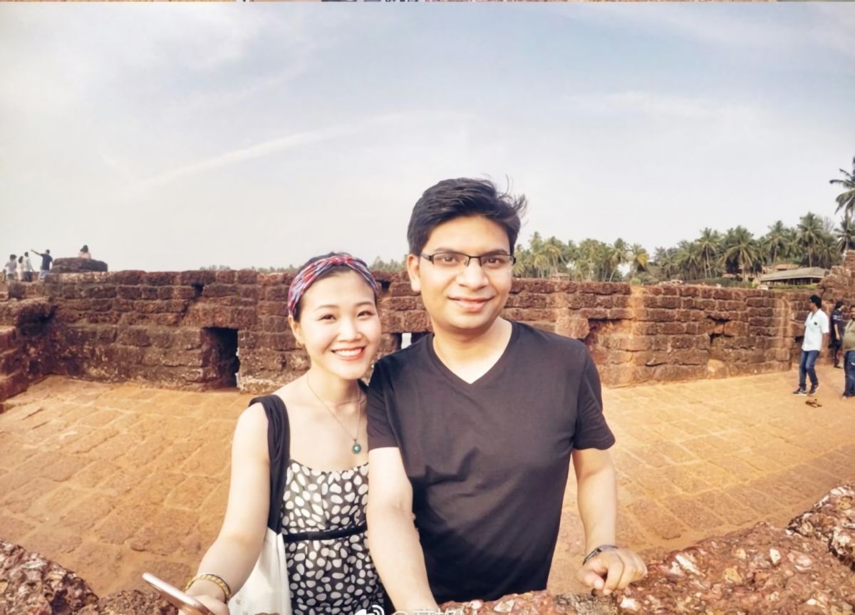 大陸一名嫁到印度的OL在微博上分享婚姻生活，卻被網友戰到關站。（圖／翻攝自微博）