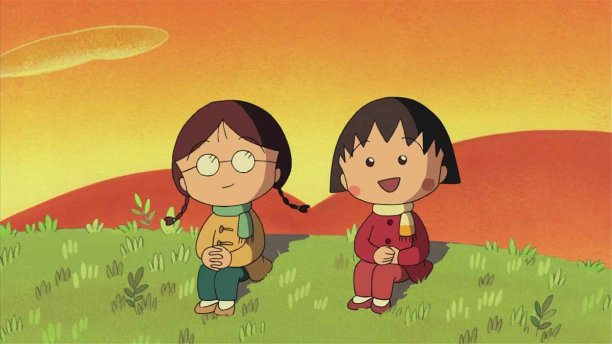 櫻桃子罹患乳癌只跟好朋友小玉說。（圖／櫻桃小丸子官網）