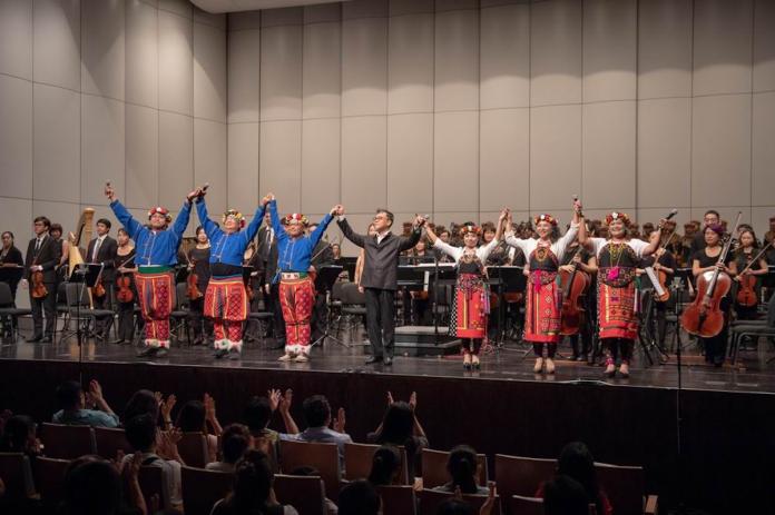 ▲SENAY台灣原住民交響音樂會圓滿落幕。（圖：記者許高祥攝）