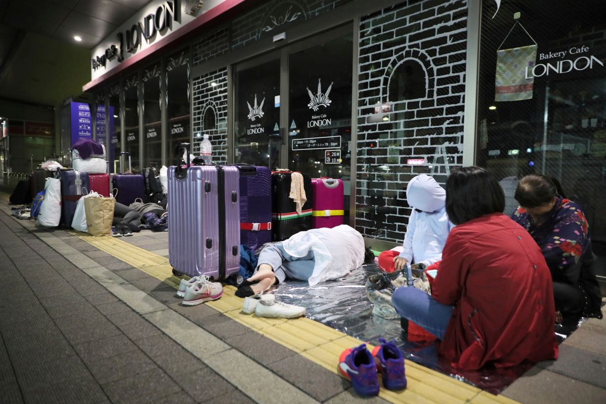 ▲因北海道地震影響，新千歲機場今日已宣布全天關閉。（圖／達志影像／美聯社）