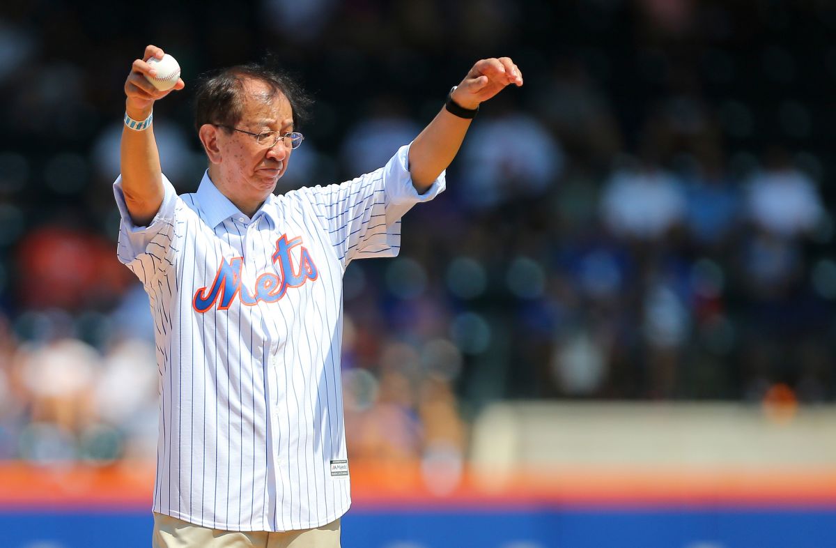 ▲李遠哲8月為「紐約大都會台灣日」開球。（圖／美聯社）