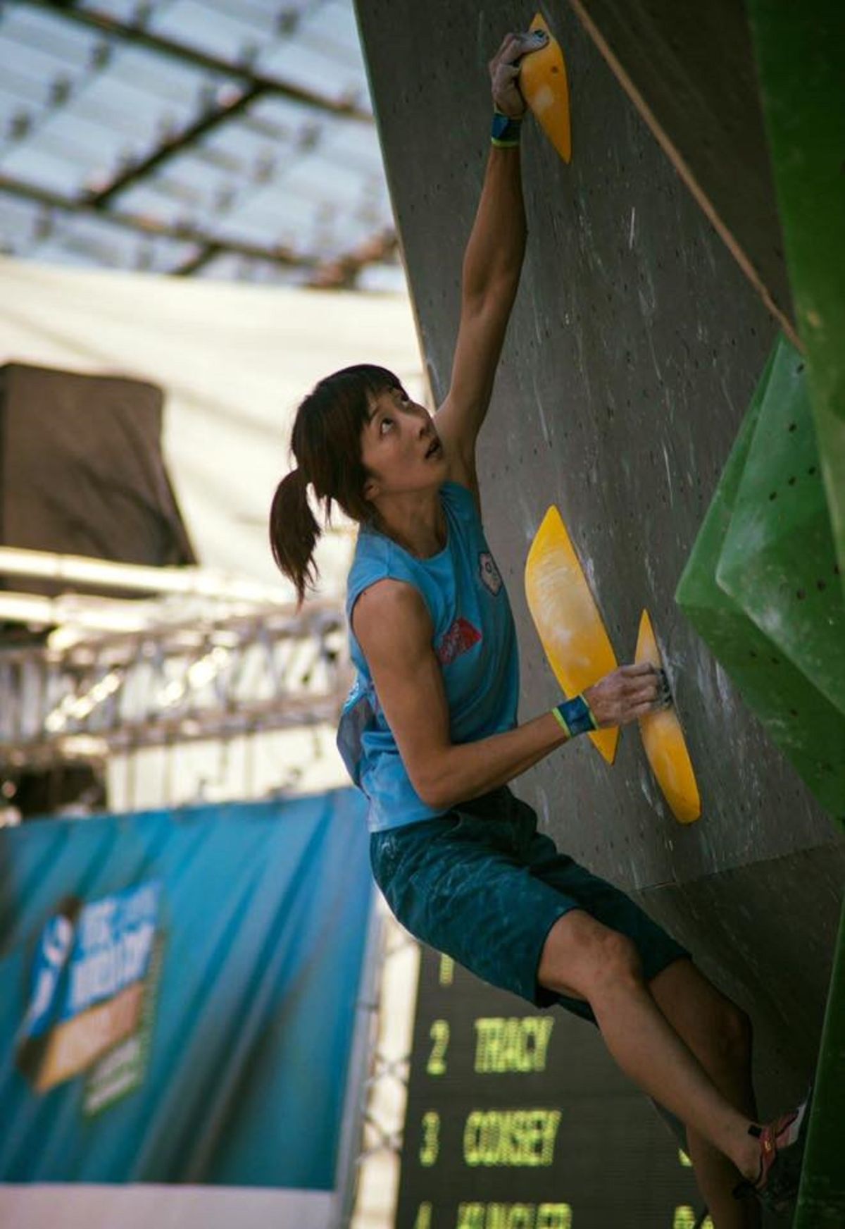 攀岩已經逐漸成為國內的熱門運動之一。（圖／李虹瑩提供）